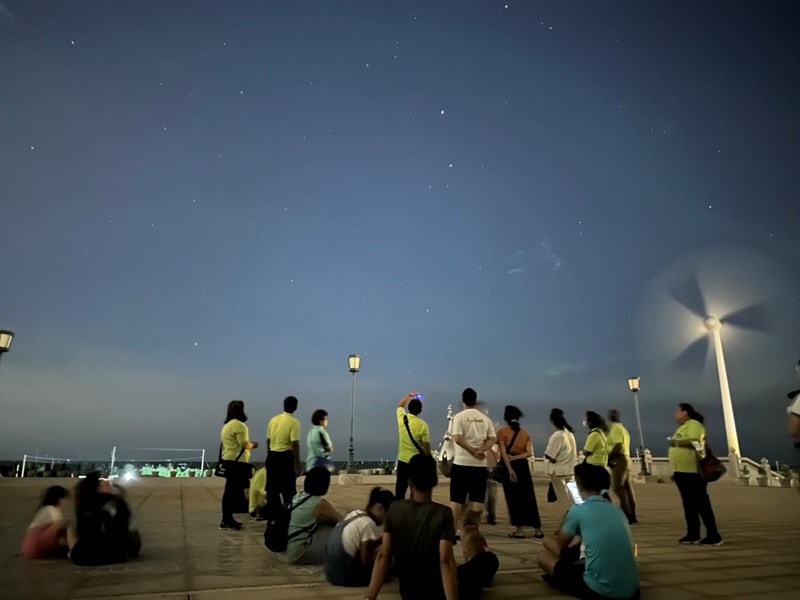 夜賞星光
