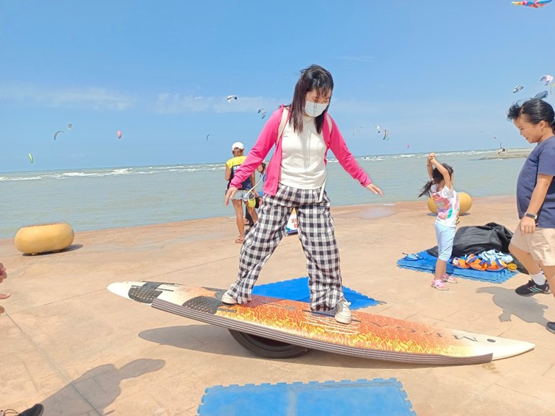 陸上衝浪體驗