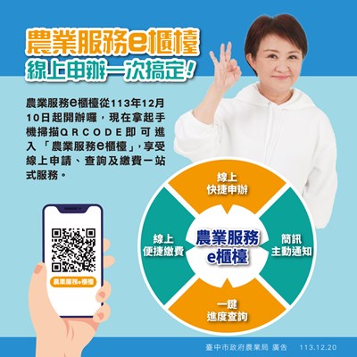 農業服務e櫃檯-海報