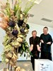 邀請花藝大師廖煌武、張秉鏵帶領民眾創作