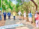 森林入口祈福儀式